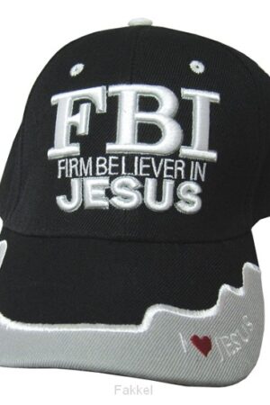 cap FBI Jesus black