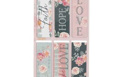 Vintage Faith Hope and Love Magnetic Boo
