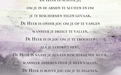 Wenskaart zegenbede st patrick