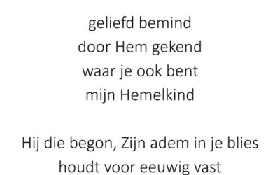 Kaart ”Hemelkind”