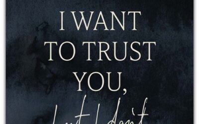 I Want to Trust You, but I Don”t