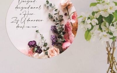 Paascirkel duizendmaal – bloemen