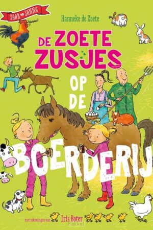 Zoete zusjes op de boerderij