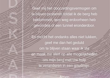 Gebedskaart Denkers vanuit mogelijkheden
