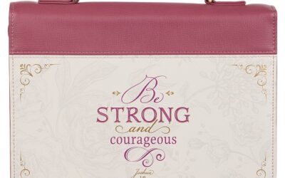 Strong and Courageous Pink – Joshua 1:9