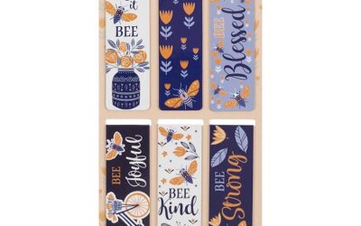 Let It Bee Magnetic Bookmark Set