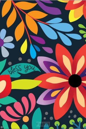 Bless you flowers Christian Coaster