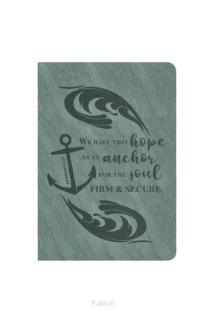 Lux leather journal anchor