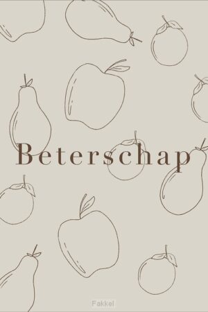 Kaart Beterschap - fruit