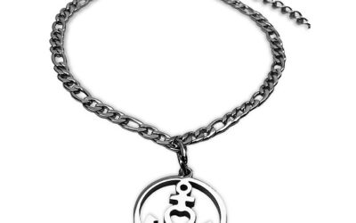 Armband hanger geloof hoop liefde zilver