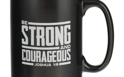 Strong and Courageous Black Lion Josh 1: