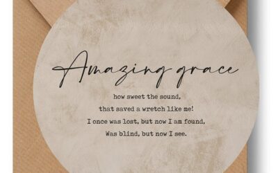Cirkelcadeau amazing grace
