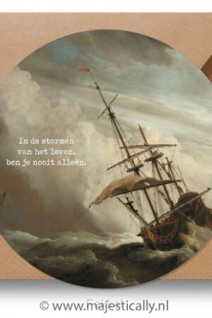 Cirkelcadeau in de stormen van het leven