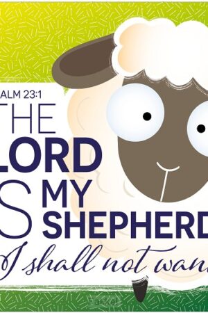 The Lord is my Shepherd coaster