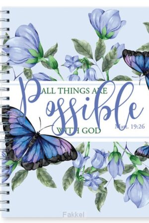Wire O hard journal All things possible