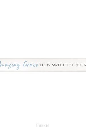 Skinny message bar Amazing Grace