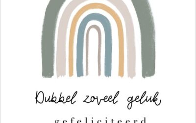 Kaart Dubbel zoveel