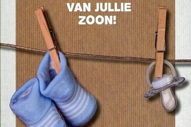 Kaart gefeliciteerd doop zoon lucas 18