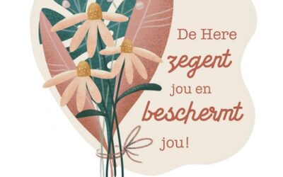 Kaart de Here zegent jou en beschermt jo