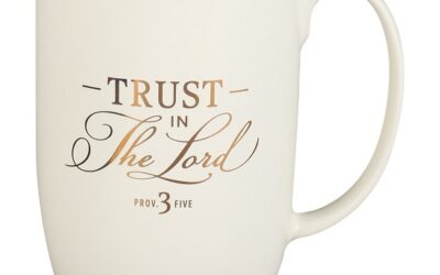 Trust in the Lord white – Proverbs 3:5