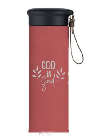 Thermos Bottle God is Good - Maroon