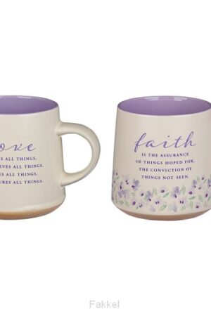 Faith and Love Lilac Purple