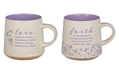 Faith and Love Lilac Purple