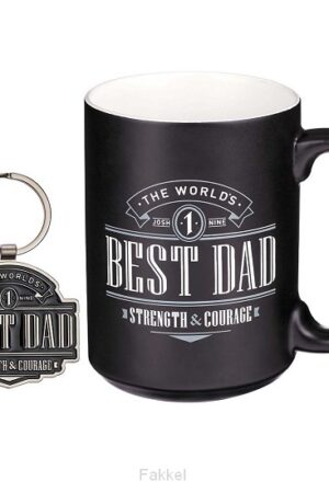 The World's Best Dad Mug and Keyring