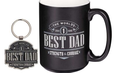 The World’s Best Dad Mug and Keyring
