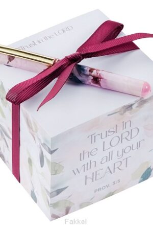 Trust in the Lord with a Pen - Prov 3:5