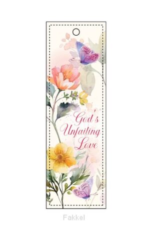 Luxleather Bookmark God''s unfailing lov
