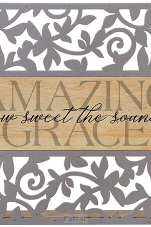 Cutout Sitter Amazing grace