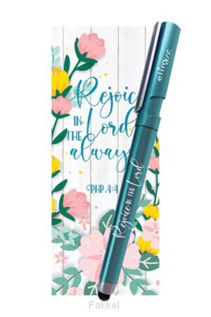 Gel Pen/Bookmark Rejoice in the Lord