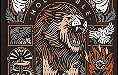 ESV Single Column Journaling Bible: Artist Series (Joshua Noom/Lion & Lamb)-Hardcover