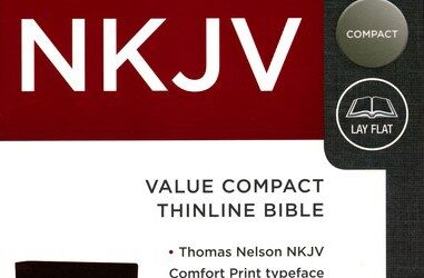 Compact Thinline Bible – Burgundy