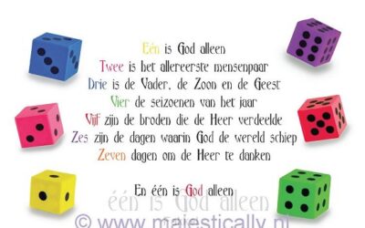Kinderkaart ��n twee drie