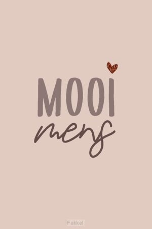 Wenskaart mooi mens