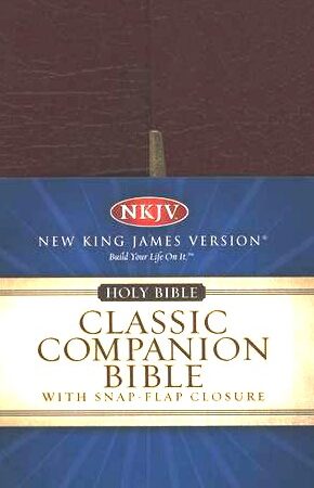 NKJV - Classic Compact Bible With Snap