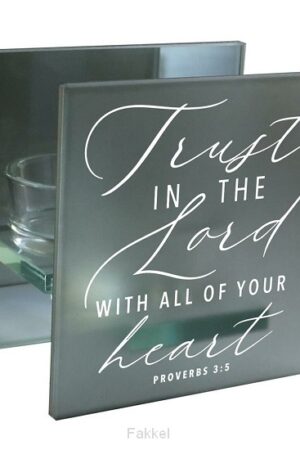 Tealight Holder Trust in the Lord