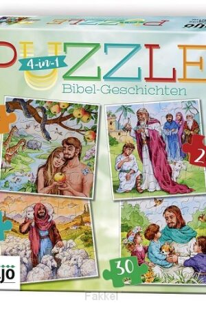 4 in 1 puzzel bijbelverhalen