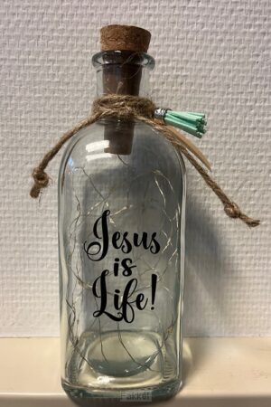 Fles licht 500 ml Jesus is life