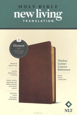 NLT Thinl. Ctr. Col. Ref. Bible