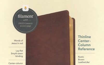 NLT Thinl. Ctr. Col. Ref. Bible