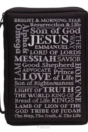 Biblecover Black Medium Names of Jesus