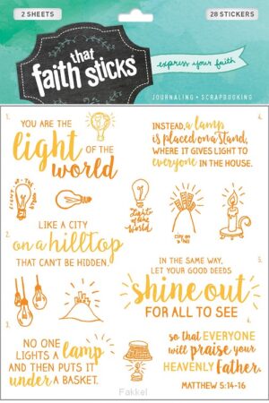 Stickers matthew 5:14-16