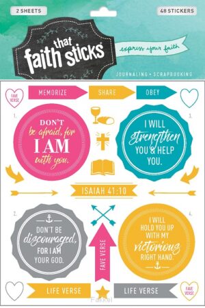 Stickers isaiah 41:10