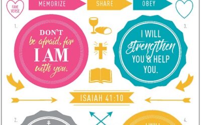 Stickers Isaiah 41:10