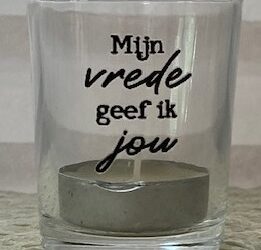 Mijn vrede geef ik u