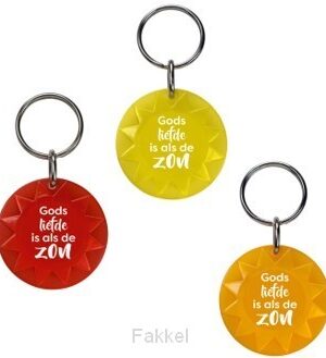 Sleutelhanger Gods liefde is als de zon