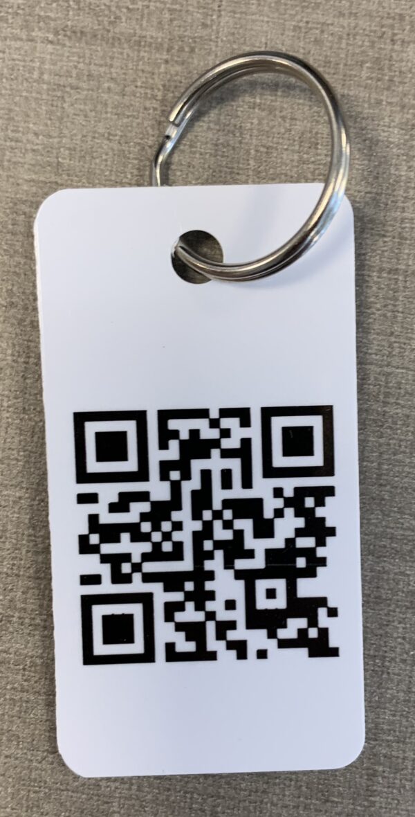 Sleutelhanger QRcode De Fakkel